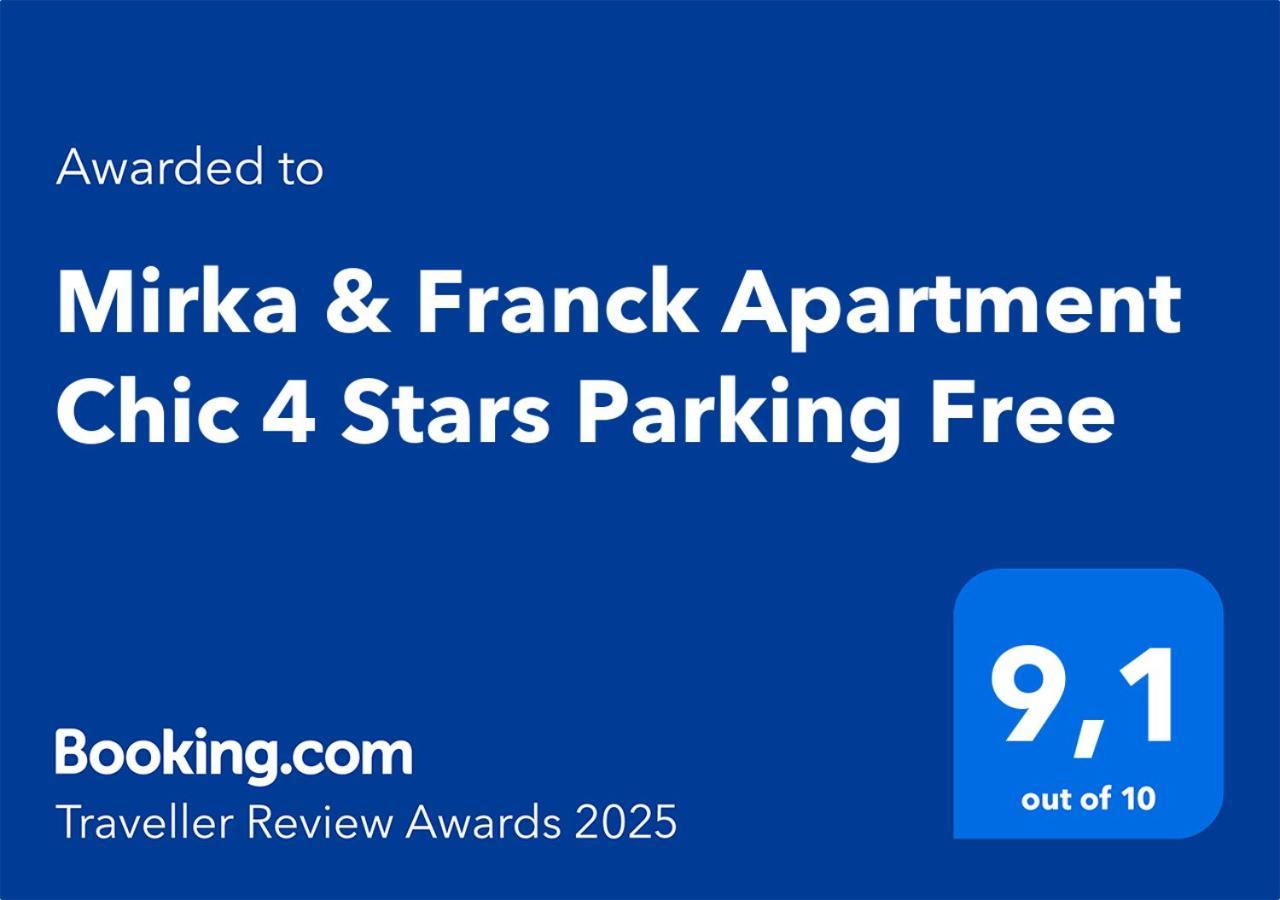 Mirka & Franck Apartment Chic 4 Stars Parking Free กอลมาร์ ภายนอก รูปภาพ